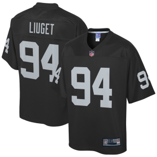 Men's Las Vegas Raiders Corey Liuget NFL Pro Line Black Big & Tall Player Jersey