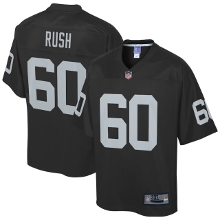 Men's Las Vegas Raiders Anthony Rush NFL Pro Line Black Big & Tall Player Jersey
