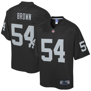 Men's Las Vegas Raiders Preston Brown NFL Pro Line Black Big & Tall Player Jersey