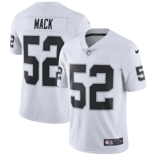 Men's Las Vegas Raiders Khalil Mack Nike White Vapor Untouchable Limited Player Jersey