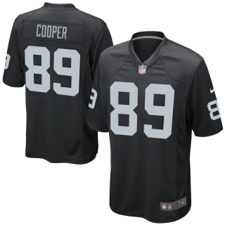 Men's Las Vegas Raiders Amari Cooper Nike Black Game Jersey