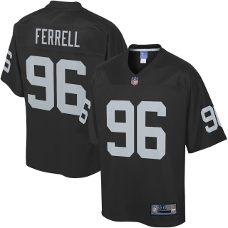 Men's Las Vegas Raiders Clelin Ferrell NFL Pro Line Black Big & Tall Player Jersey