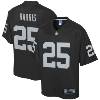 Men's Las Vegas Raiders Erik Harris NFL Pro Line Black Big & Tall Player Jersey