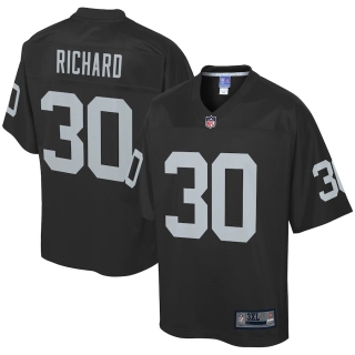 Men's Las Vegas Raiders Jalen Richard NFL Pro Line Black Big & Tall Player Jersey