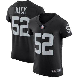 Men's Las Vegas Raiders Khalil Mack Nike Black Vapor Untouchable Elite Player Jersey