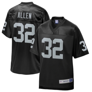 Men's Las Vegas Raiders Marcus Allen NFL Pro Line Black Retired Team Player Jersey