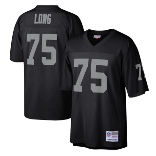 Men's Las Vegas Raiders Howie Long Mitchell & Ness Black Legacy Replica Jersey