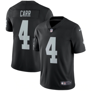 Men's Las Vegas Raiders Derek Carr Nike Black Vapor Untouchable Limited Player Jersey