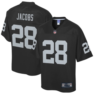 Men's Las Vegas Raiders Josh Jacobs NFL Pro Line Black Big & Tall Team Player Jersey