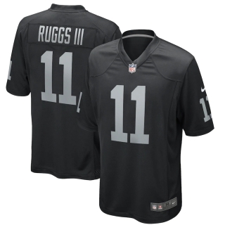 Men's Las Vegas Raiders Henry Ruggs III Nike Black 2020 NFL Draft First Round Pick Game Jersey