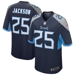 Men's Tennessee Titans Adoree' Jackson Nike Navy Game Jersey