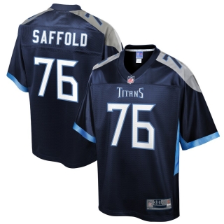 Men's Tennessee Titans Rodger Saffold NFL Pro Line Navy Big & Tall Primary Player Jersey
