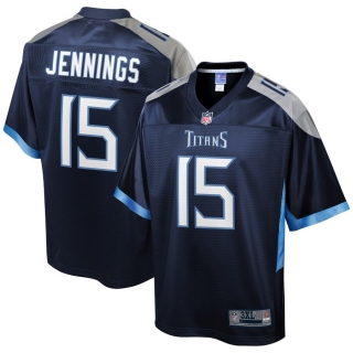 Men's Tennessee Titans Darius Jennings NFL Pro Line Navy Big & Tall Team Color Player Jersey