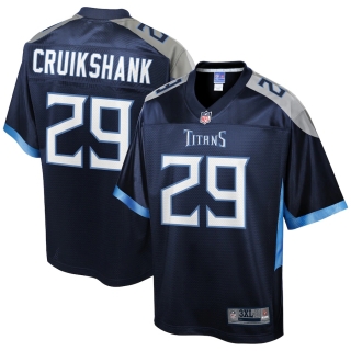 Men's Tennessee Titans Dane Cruikshank NFL Pro Line Navy Big & Tall Team Color Player Jersey