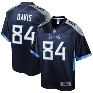 Men's Tennessee Titans Corey Davis NFL Pro Line Navy Big & Tall Team Color Player Jersey