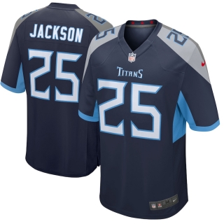 Men's Tennessee Titans Adoree' Jackson Nike Navy Player Game Jersey