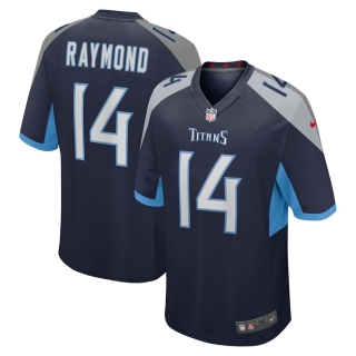 Men's Tennessee Titans Kalif Raymond Nike Navy Game Jersey