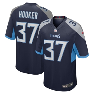 Men's Tennessee Titans Amani Hooker Nike Navy Game Jersey