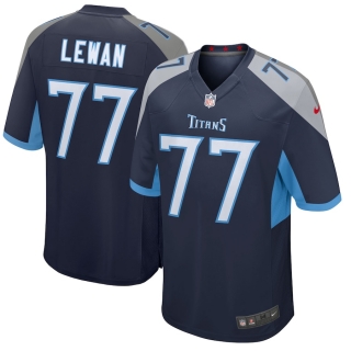 Men's Tennessee Titans Taylor Lewan Nike Navy Player Game Jersey