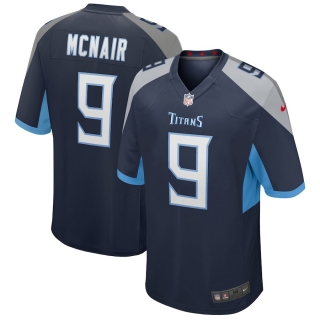 Men's Tennessee Titans Steve McNair Nike Navy Game Retired Player Jersey