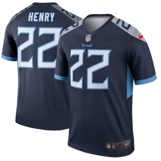 Men's Tennessee Titans Derrick Henry Nike Navy New 2018 Legend Jersey
