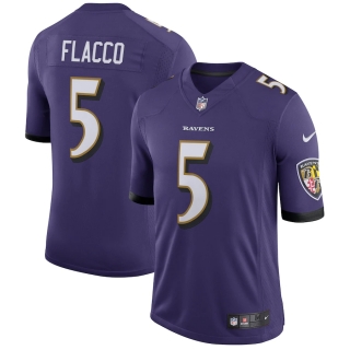 Men's Baltimore Ravens Joe Flacco Nike Purple Speed Machine Limited Player Jersey