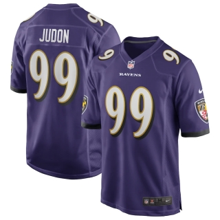 Men's Baltimore Ravens Matthew Judon Nike Purple Game Jersey