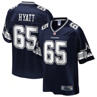 Men's Dallas Cowboys Mitch Hyatt NFL Pro Line Navy Big & Tall Team Player Jersey