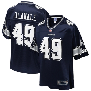 Men's Dallas Cowboys Jamize Olawale NFL Pro Line Navy Big & Tall Player Jersey