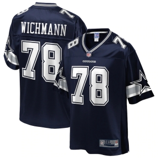 Men's Dallas Cowboys Cody Wichmann NFL Pro Line Navy Big & Tall Player Jersey