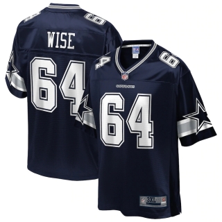 Men's Dallas Cowboys Daniel Wise NFL Pro Line Navy Big & Tall Team Player Jersey