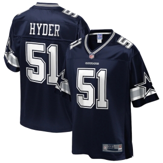 Men's Dallas Cowboys Kerry Hyder NFL Pro Line Navy Big & Tall Team Player Jersey