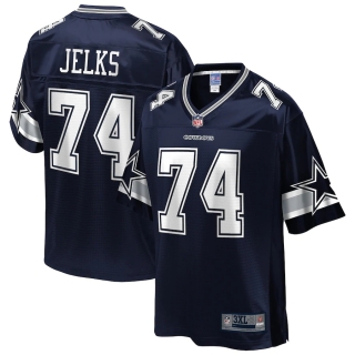 Men's Dallas Cowboys Jalen Jelks NFL Pro Line Navy Big & Tall Player Jersey