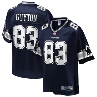 Men's Dallas Cowboys Jalen Guyton NFL Pro Line Navy Big & Tall Team Player Jersey