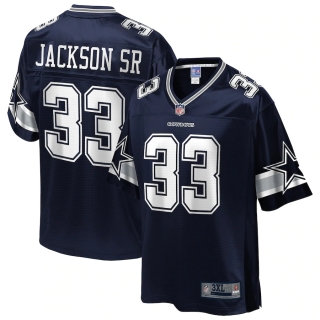 Men's Dallas Cowboys Mike Jackson Sr NFL Pro Line Navy Big & Tall Team Player Jersey