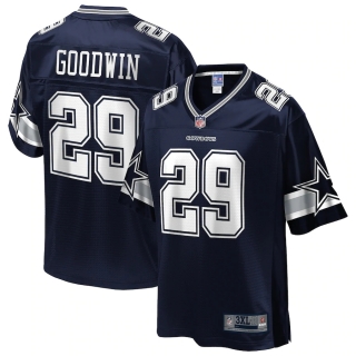 Men's Dallas Cowboys CJ Goodwin NFL Pro Line Navy Big & Tall Team Player Jersey