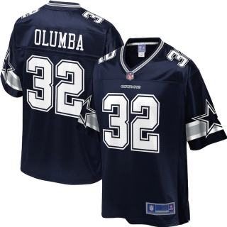 Men's Dallas Cowboys Donovan Olumba NFL Pro Line Navy Big & Tall Player Jersey