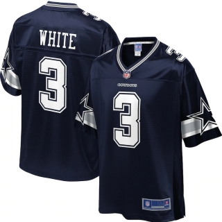 Men's Dallas Cowboys Mike White NFL Pro Line Navy Big & Tall Player Jersey