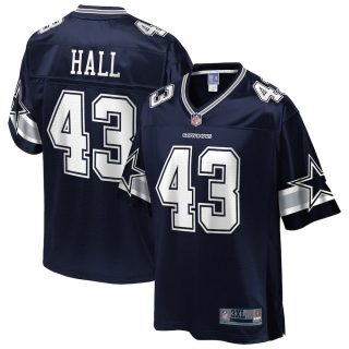 Men's Dallas Cowboys Nate Hall NFL Pro Line Navy Big & Tall Team Player Jersey