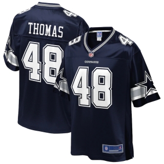 Men's Dallas Cowboys Joe Thomas NFL Pro Line Navy Big & Tall Player Jersey