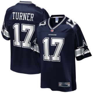 Men's Dallas Cowboys Malik Turner NFL Pro Line Navy Big & Tall Player Jersey