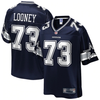 Men's Dallas Cowboys Joe Looney NFL Pro Line Navy Big & Tall Team Player Jersey