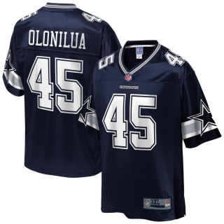 Men's Dallas Cowboys Sewo Olonilua NFL Pro Line Navy Big & Tall Team Player Jersey