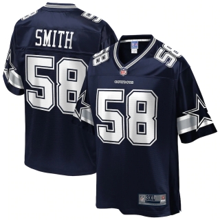 Men's Dallas Cowboys Aldon Smith NFL Pro Line Navy Big & Tall Team Player Jersey