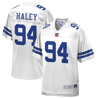 Men's Dallas Cowboys Charles Haley NFL Pro Line White Retired Team Player Jersey