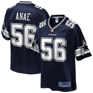 Men's Dallas Cowboys Bradlee Anae NFL Pro Line Navy Player Jersey