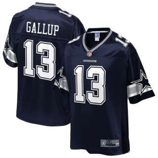 Men's Dallas Cowboys Michael Gallup NFL Pro Line Navy Big & Tall Player Jersey