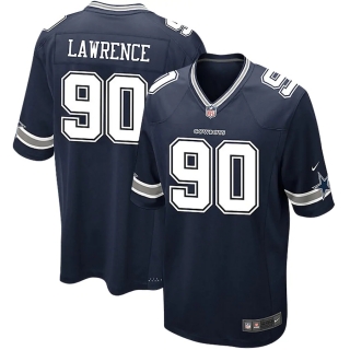 Men's Dallas Cowboys Demarcus Lawrence Nike Navy Game Player Jersey