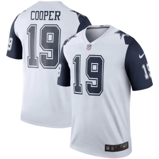 Men's Dallas Cowboys Amari Cooper Nike White Color Rush Legend Player Jersey