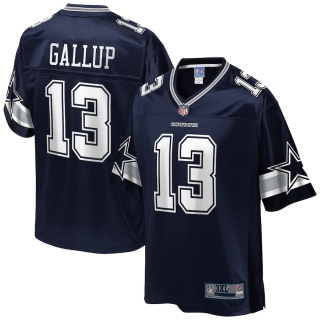 Men's Dallas Cowboys Michael Gallup NFL Pro Line Navy Big & Tall Team Player Jersey